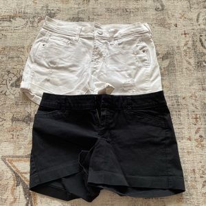Old Navy Shorts Bundle (one denim, one chino)